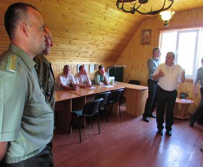 Виїзна координаційна рада в Крушельницькому лісництві